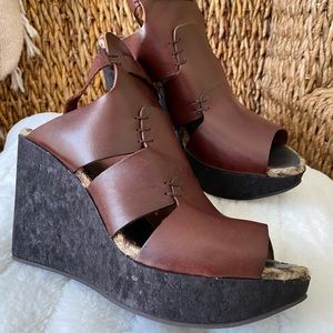 Free People Leather sandal, Size 11